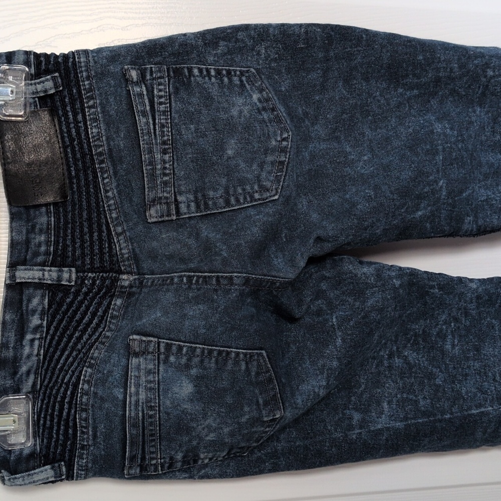 Steve's Jeans Boys Moto Jeans - 12 - Picture 6 of 8